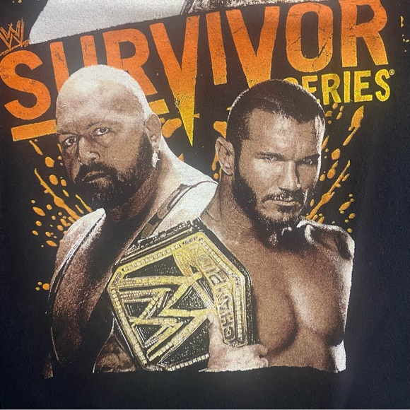 2013 WWE Survivor Series PPV Event Promo Graphic T-Shirt Size Medium Wrestling - Picture 6 of 16